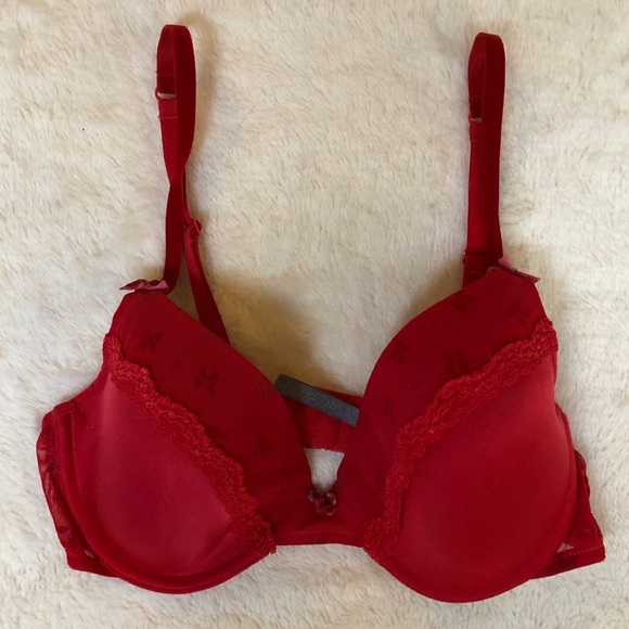 Red Aerie Bra Size 34c